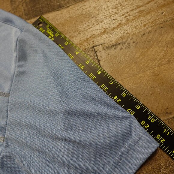 Travis Mathew golf polo chest stripe men's XXL blue - Picture 7 of 12